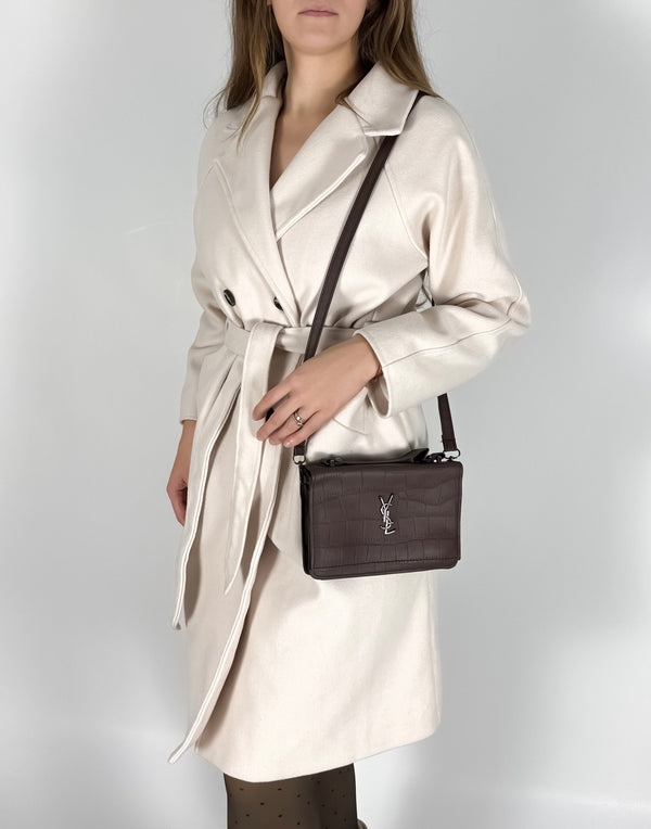 PALTON NOU IVORY + GEANTĂ